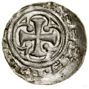Denarius, Szczecin, minter Walter and Theodoric; Av: Cross ...