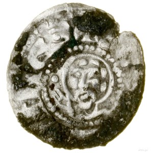 Denarius, (ca. 1176/7-1180), Kamień (Pomeranian); Av: Popier...