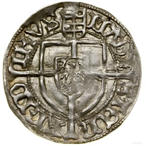 Penny; Av: Grand Master's shield against a background of a long bush....