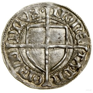 Penny; Av: Grand Master's shield against a background of a long bush....