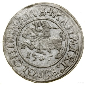 Grosz, 1506, Glogow; Av: Eagle in crown, + SIGISMVNDVS....