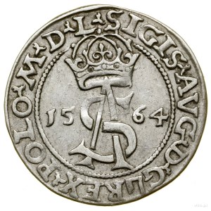 Trojak, 1564, Vilnius; endings of legends L / L, on obverse ...
