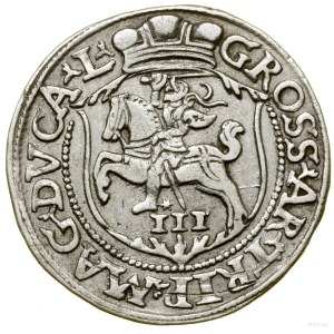 Trojak, 1564, Vilnius; endings of legends L / L, on obverse ...