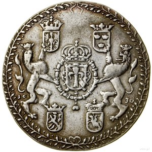 Talar medalowy, 1630, Bydgoszcz; Aw: Monogram STR (Sigi...