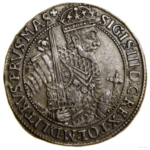 Poltár, 1628, Bydgoszcz; Av: Polfigurka kráľa so šerpou....