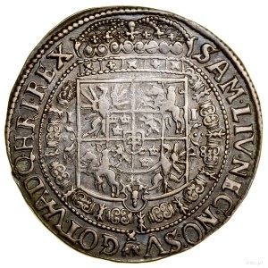 Poltár, 1628, Bydgoszcz; Av: Polfigurka kráľa so šerpou....