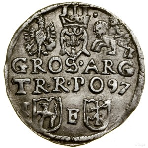 Trojak, 1597, Lublin; s monogramom Melchiora Reysnera (...