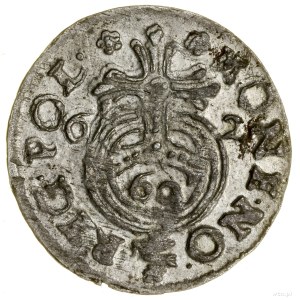 Półtorak, 1662, Poznań; z liczbą 60 w jabłku królewskim...