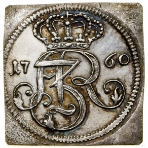 Troy clipper made of pure silver, 1760, Gdansk; under tarc...