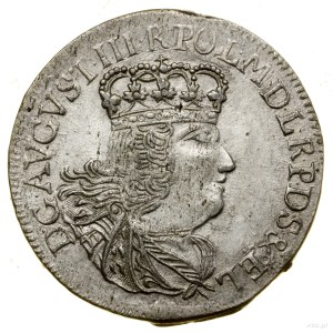 Szóstak, 1762, Elbląg; Initialen ICS (Pächter der Münzstätte...