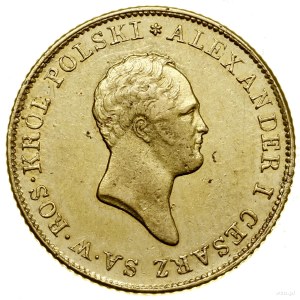 50 złotych, 1819 IB, Warszawa; odmiana z wysoką krawędz...