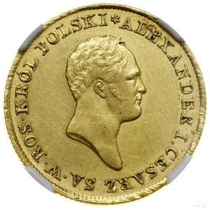 50 złotych, 1823 IB, Warszawa; Aw: Głowa cara w prawo i...