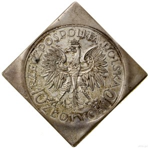Klipa 10 zloty, 1933, Warschau; Romuald Traugutt - 70...
