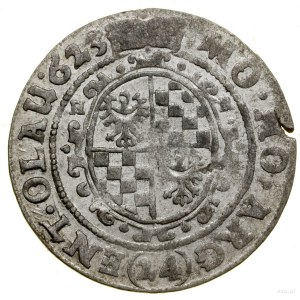 24 kiper krajcars, 1623 HR, Oława; Sorte mit Aufschrift....