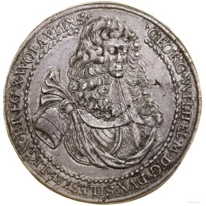 1 1/4 posthumous thaler, 1675, Brzeg; striking coin....