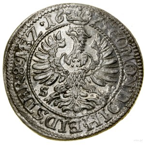 3 krajcary, 1675 SP, Oleśnica; z końcówką MEZ na rewers...