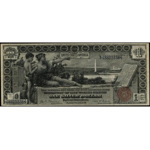 $1, 1896; numbering 48823338, signatures Bruce and Robe...