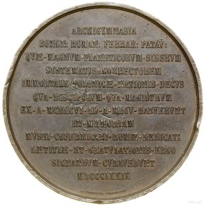 Nicolaus Copernicus; medaglia per commemorare l'apertura del Museo di Ast...