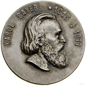 Beyer Karol (1818-1877); Medal to commemorate the 35th anniversary of the...