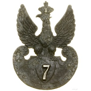 Eagle to cap, 1916, Kraków; Crowned eagle with a spread...