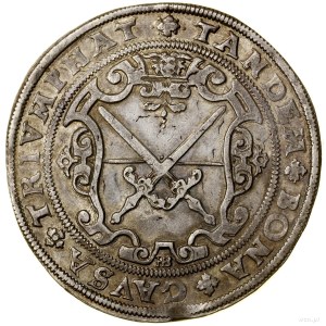Thaler, 1567 HB, Dresden; minted on the occasion of the capture of Gotha;...