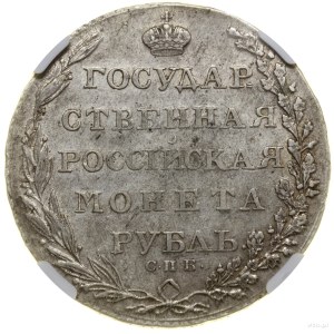 Ruble, 1803 СРБ-АИ, St. Petersburg; a variety with the initials АИ....