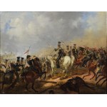 January SUCHODOLSKI (1795-1875), Lansjerzy Nadwiślańscy w bitwie pod Lipskiem