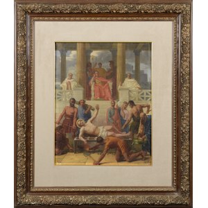 Sebastian NORBLIN DE LA GOURDAINE (1796-1884), Martyrdom of Saint Lawrence