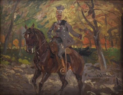 Leonard WINTEROWSKI (1868-1927), Legionista na koniu, 1916