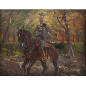 Leonard WINTEROWSKI (1868-1927), legionario a cavallo, 1916