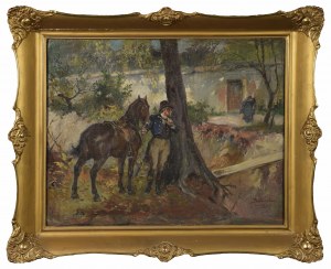 Stanisław BATOWSKI-KACZOR (1866-1946), Schadzka, 1924