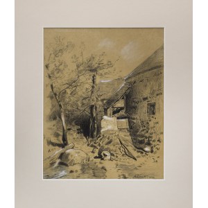 Antoni KOZAKIEWICZ (1841-1929), Podwórko