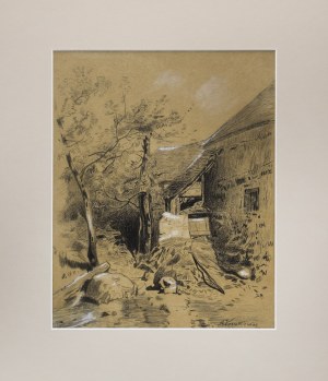 Antoni KOZAKIEWICZ (1841-1929), Podwórko
