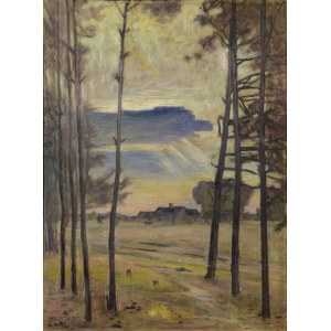 Henryk PLICH (1904-1986), View of a village