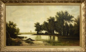 M. Marchand, 1st half of the 20th century, Landscape with wetlands