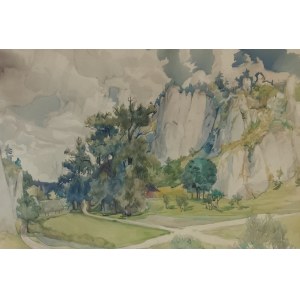 Franciszek TUREK (1882-1947), Krakow Valley, 1920
