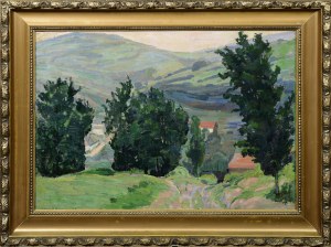 Kazimierz STRZEMIŃSKI (1888-1938), Widok na połoninę, 1928