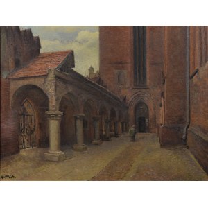 Henryk PLICH (1904-1986), Cloister at the Church of the Blessed Virgin Mary in Toruń