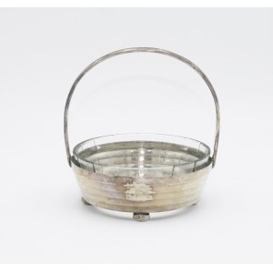 J. FRAGET - Silver and Plated Goods Factory (company active 1824-1944), Sugar bowl - basket