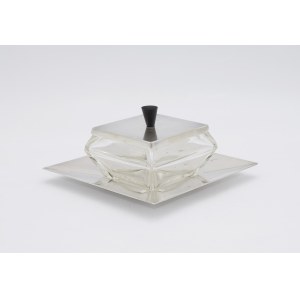 Bracia HENNEBERG - Fabryka Wyrobów Platerowanych i Brązowych (czynna 1856-1939), Maselniczka art déco
