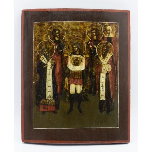 Icon - Archangel Michael with Mandylion