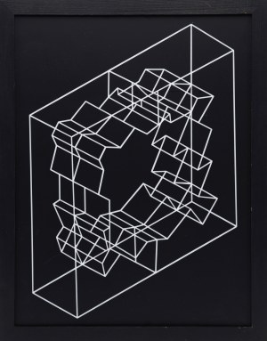 Zbigniew GOSTOMSKI (1932-2017), Penetracja kwadratu, 2000/2015
