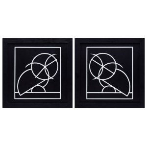 Zbigniew GOSTOMSKI (1932-2017), Eule (Diptychon), 2001/2014