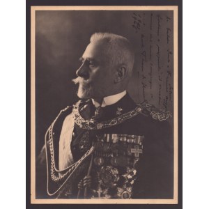 Paolo Thaon de Revel, Ammiraglio, foto autografa