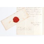 Eugenio di Savoia Carignano, Autogrammschreiben 1841