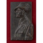D'Annunzio, Gabriele - Placca in bronzo ARDISCO NON ORDISCO