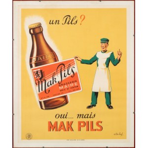 Manifest MAK PILS birra Maier, Belgio