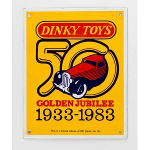 DINKY TOYS tabella pubblicitaria