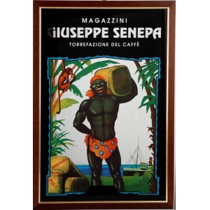 Caffè - SPECCHIO PUBBLICITARIO firmato Cussino