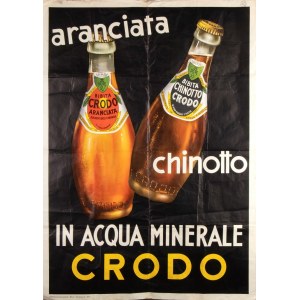 Manifesto ARANCIATA CHINOTTO in acqua minerale CRODO